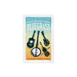 2024 US New Bluegrass First Class Forever Postage Stamp